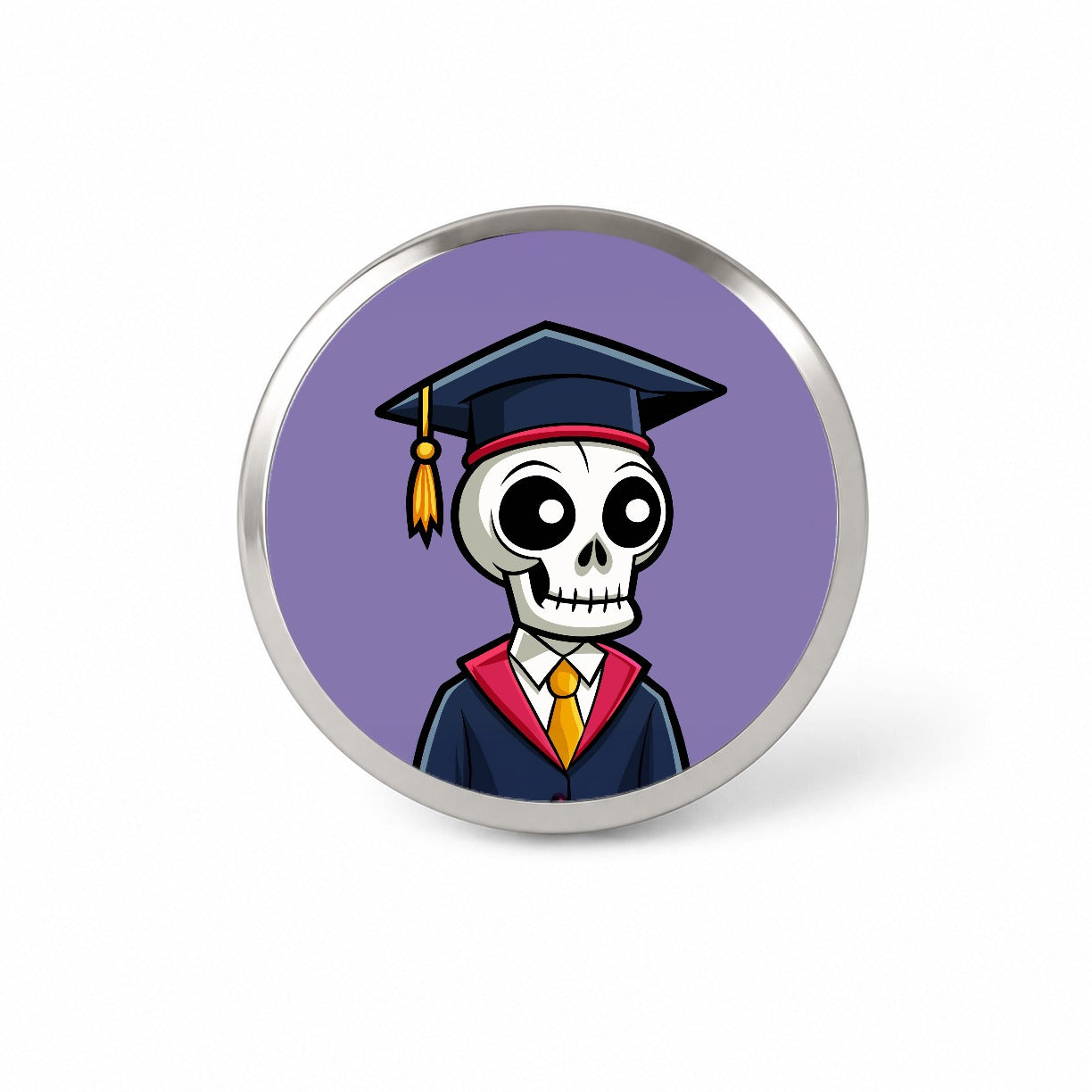 Graduate Skeleton Cute Graduation Novelty Hat Backpack Lapel Pin