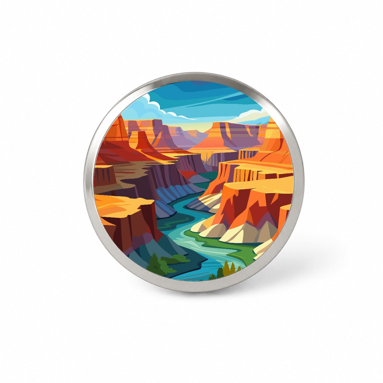 Grand Canyon Travel Novelty Hat Backpack Lapel Pin