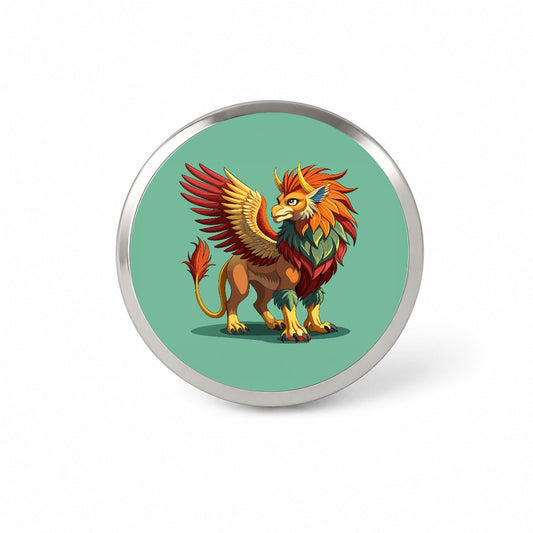 Griffin Greek Mythology Novelty Hat Backpack Lapel Pin