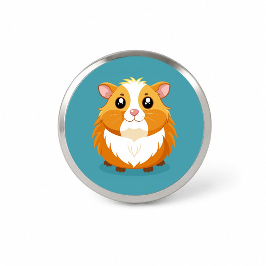 Guinea Pig Cute Novelty Hat Backpack Lapel Pin
