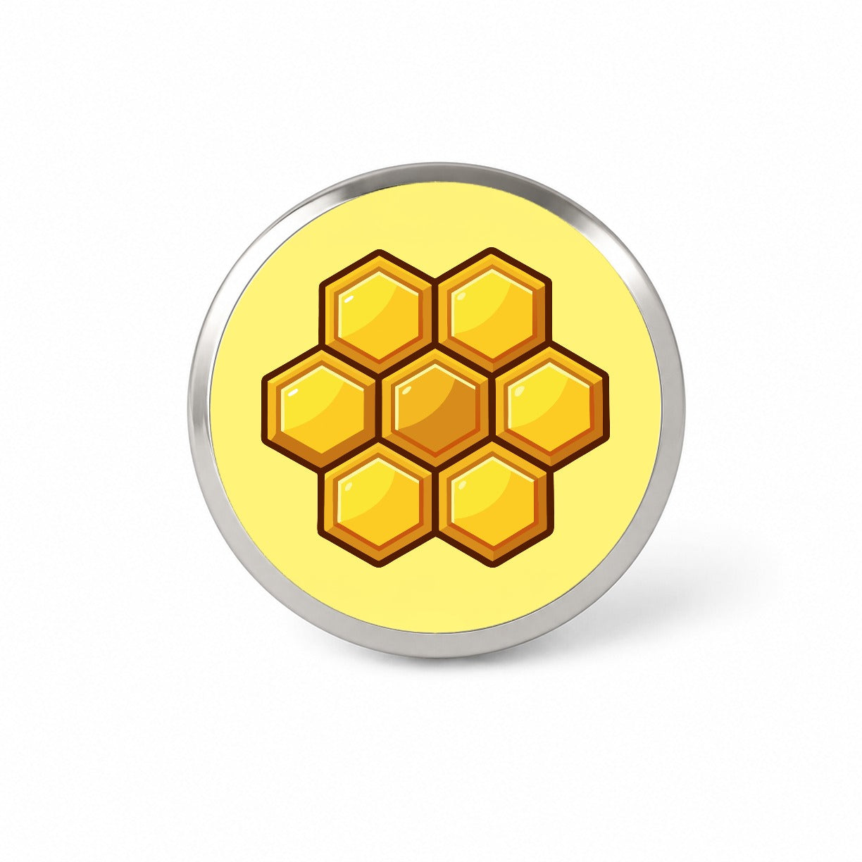 Honeycomb Elegant Novelty Hat Backpack Lapel Pin
