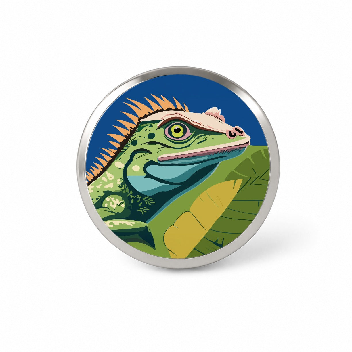 Iguana Lizard Reptile Novelty Hat Backpack Lapel Pin