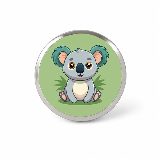 Koala Cute Novelty Hat Backpack Lapel Pin