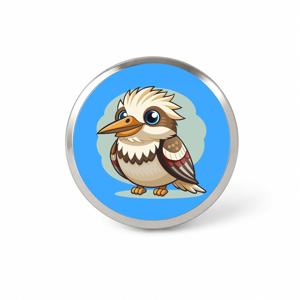 Kookaburra Bird Cute Novelty Hat Backpack Lapel Pin