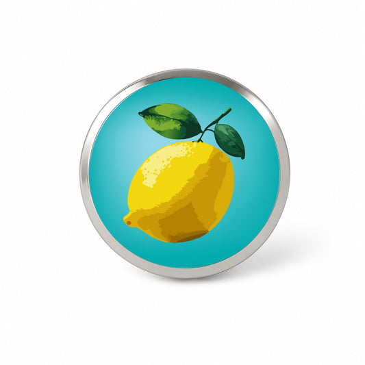 Lemon Fruit Citrus Novelty Hat Backpack Lapel Pin