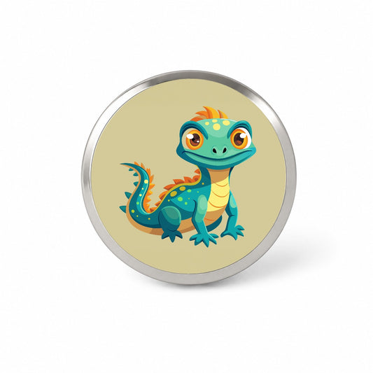 Lizard Cute Novelty Hat Backpack Lapel Pin