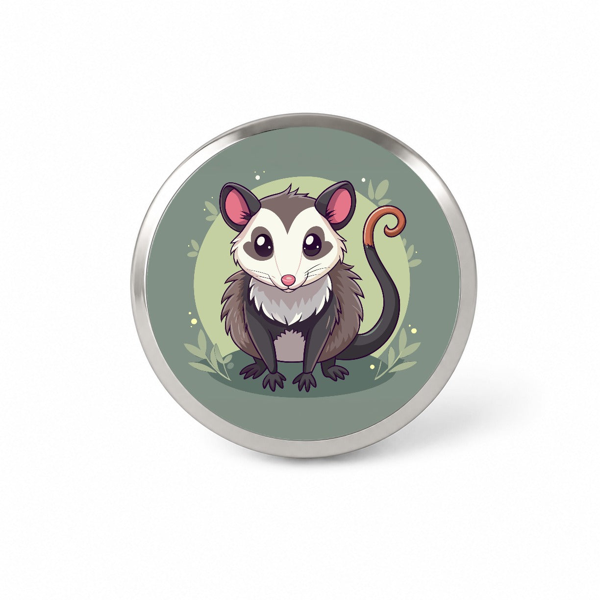 Opossum Cute Animal Novelty Hat Backpack Lapel Pin