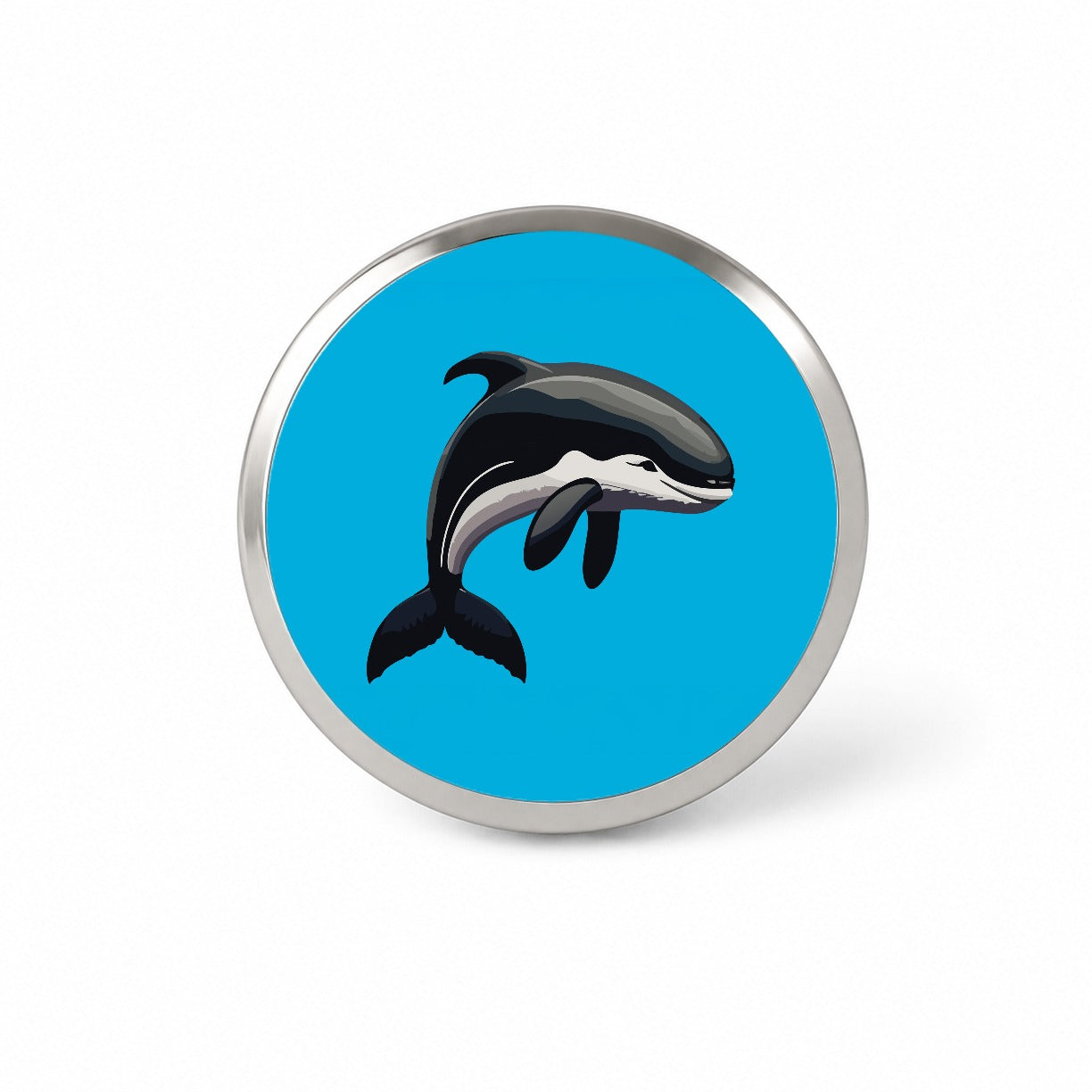 Orca Killer Whale Novelty Hat Backpack Lapel Pin