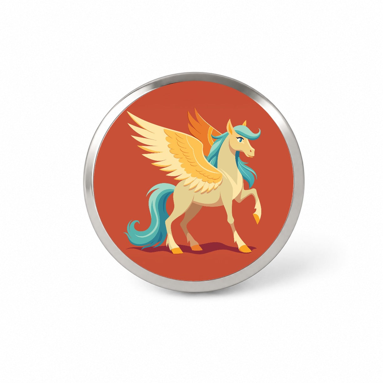 Pegasus Winged Horse Greek Mythology Novelty Hat Backpack Lapel Pin