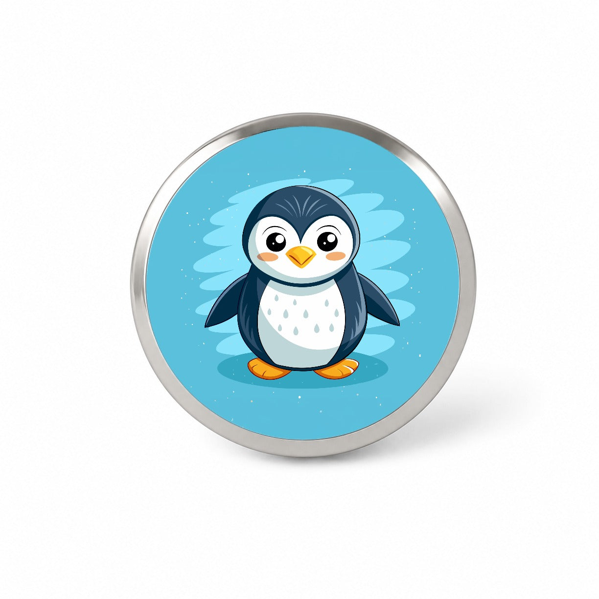 Penguin Cute Novelty Hat Backpack Lapel Pin