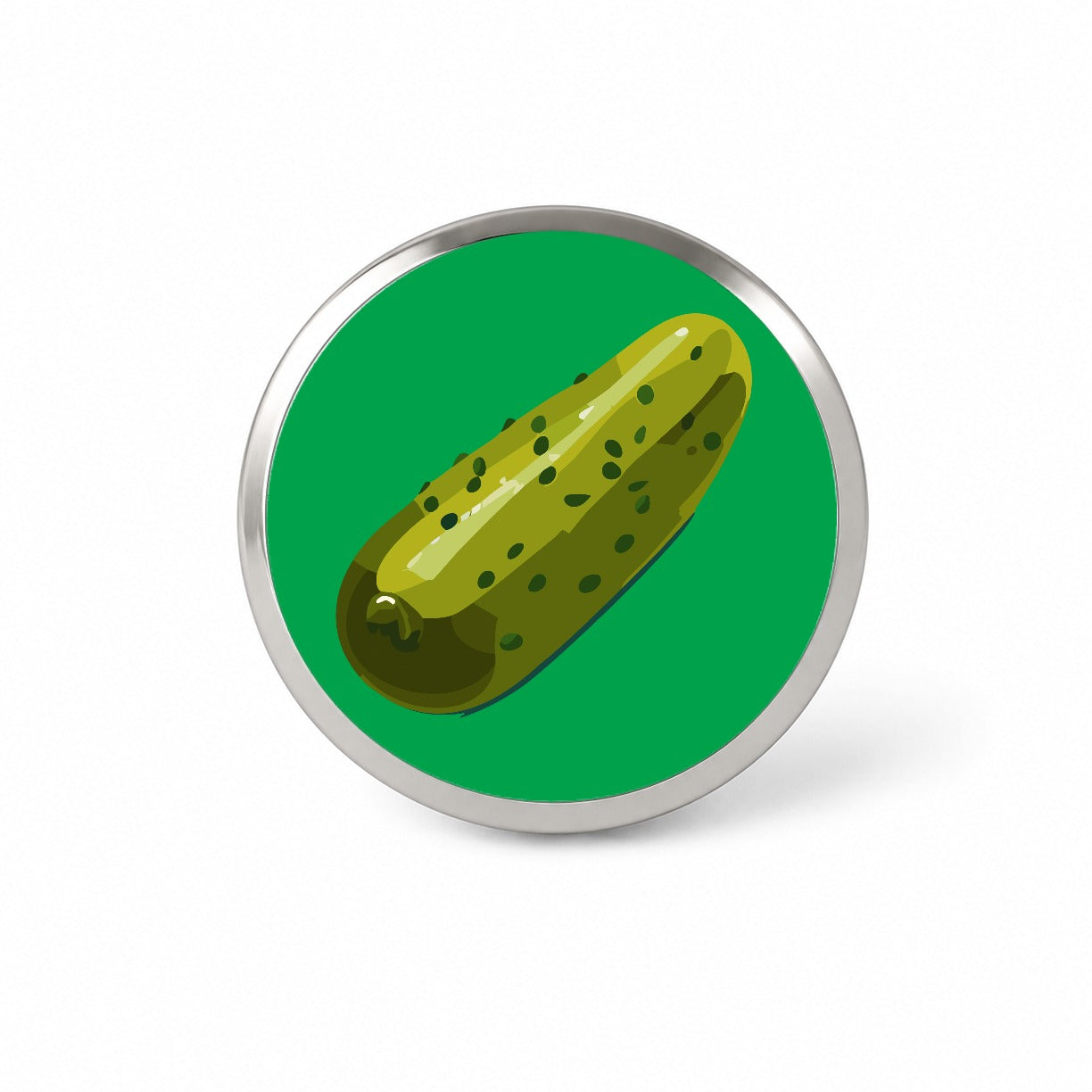 Pickle Green Novelty Hat Backpack Lapel Pin