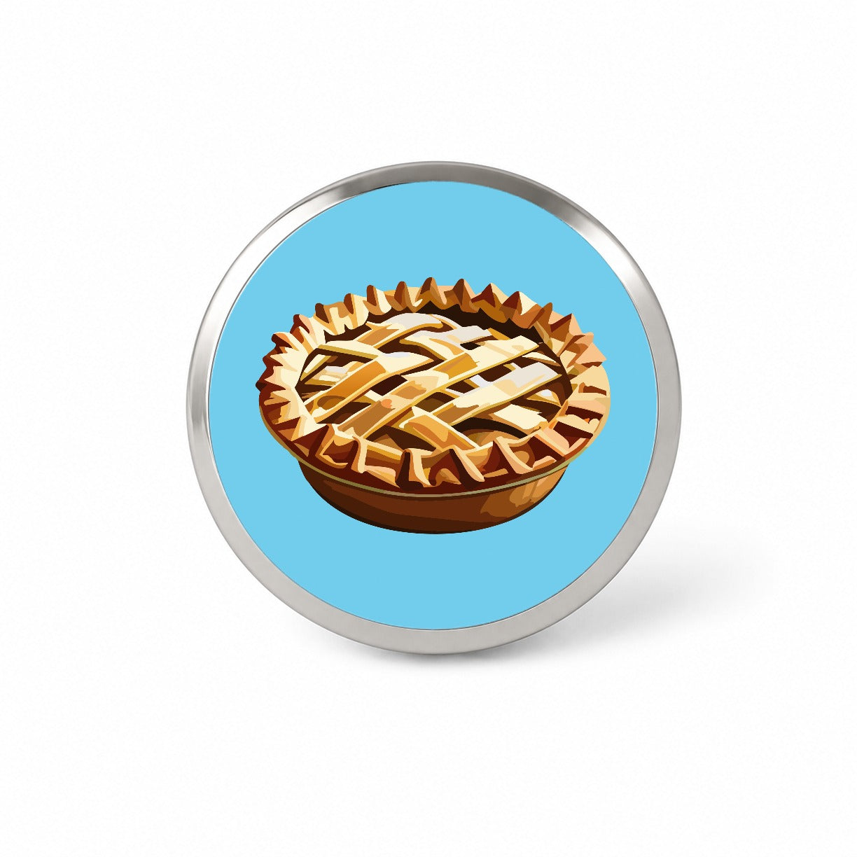 Pie Apple Yummy Baking Novelty Hat Backpack Lapel Pin