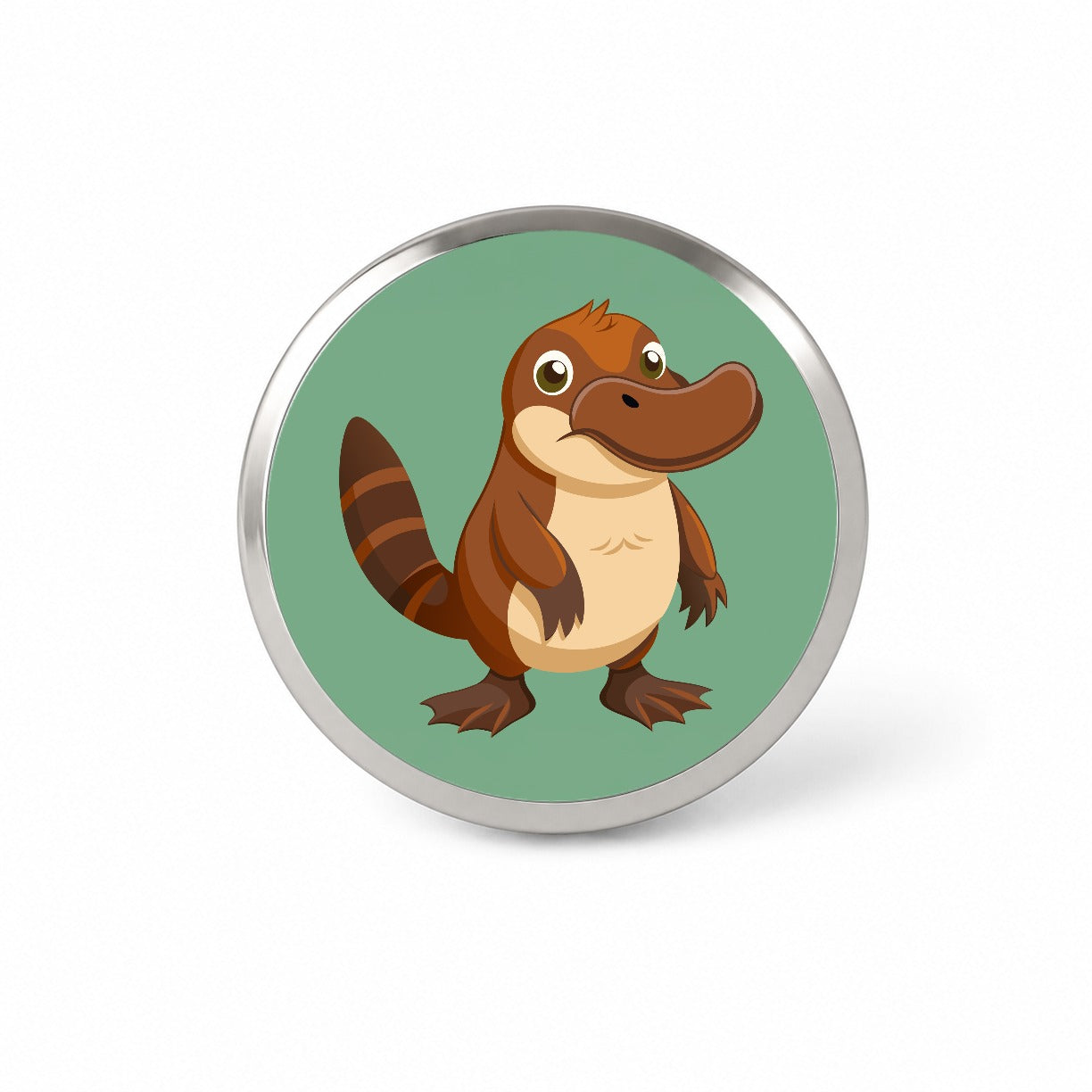 Platypus Cute Novelty Hat Backpack Lapel Pin