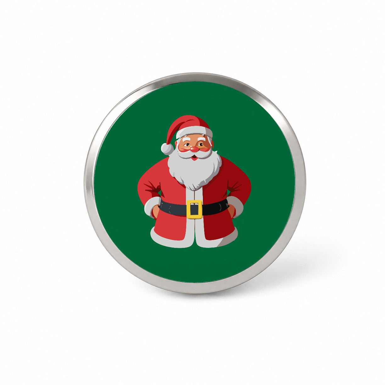 Santa Claus Christmas Novelty Hat Backpack Lapel Pin