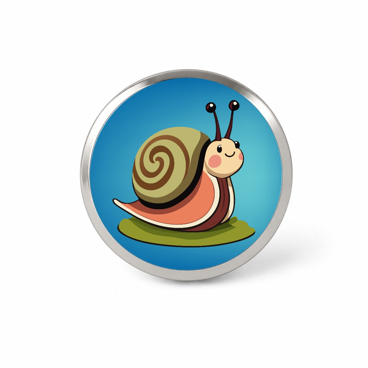 Snail Cute Funny Novelty Hat Backpack Lapel Pin