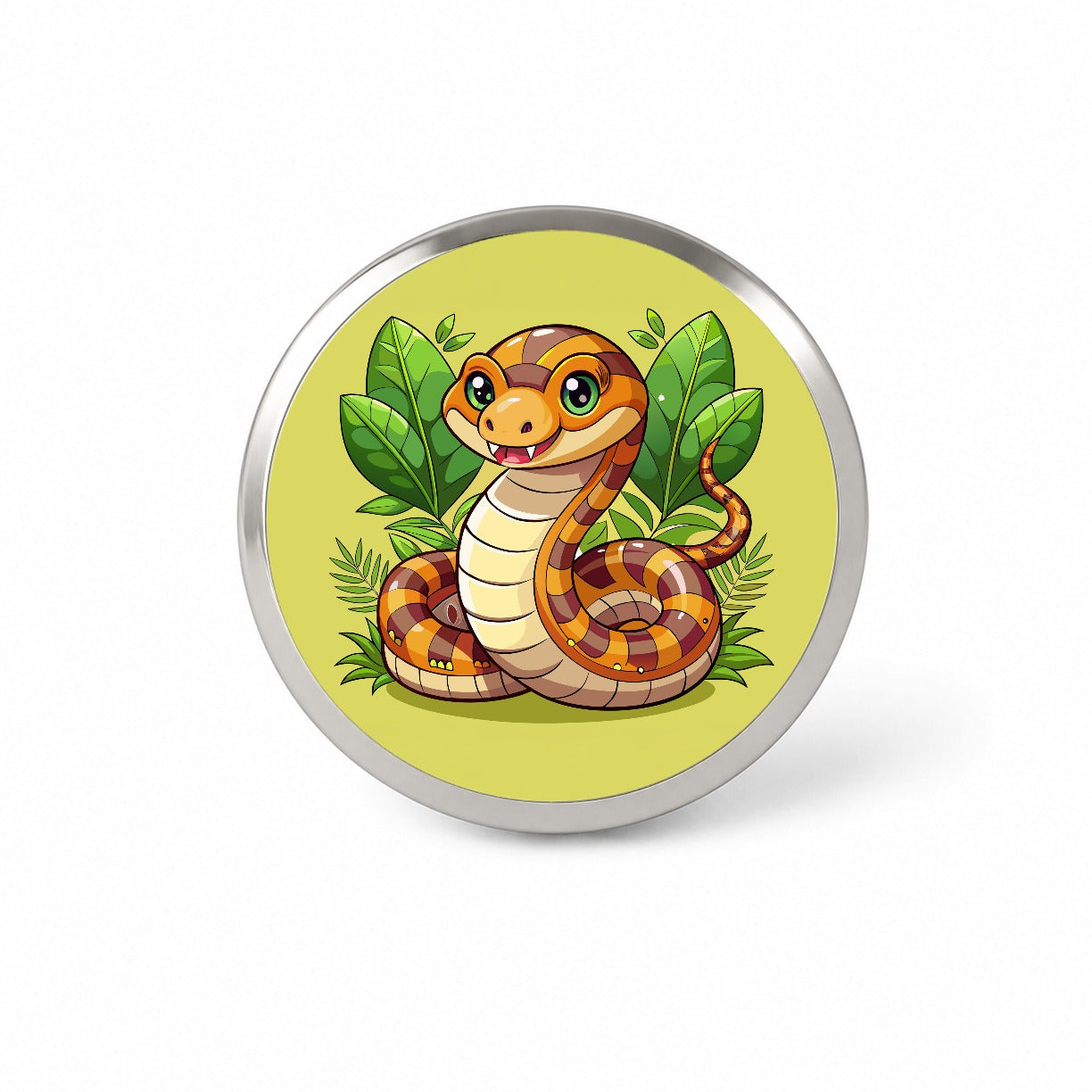Snake Cute Novelty Hat Backpack Lapel Pin