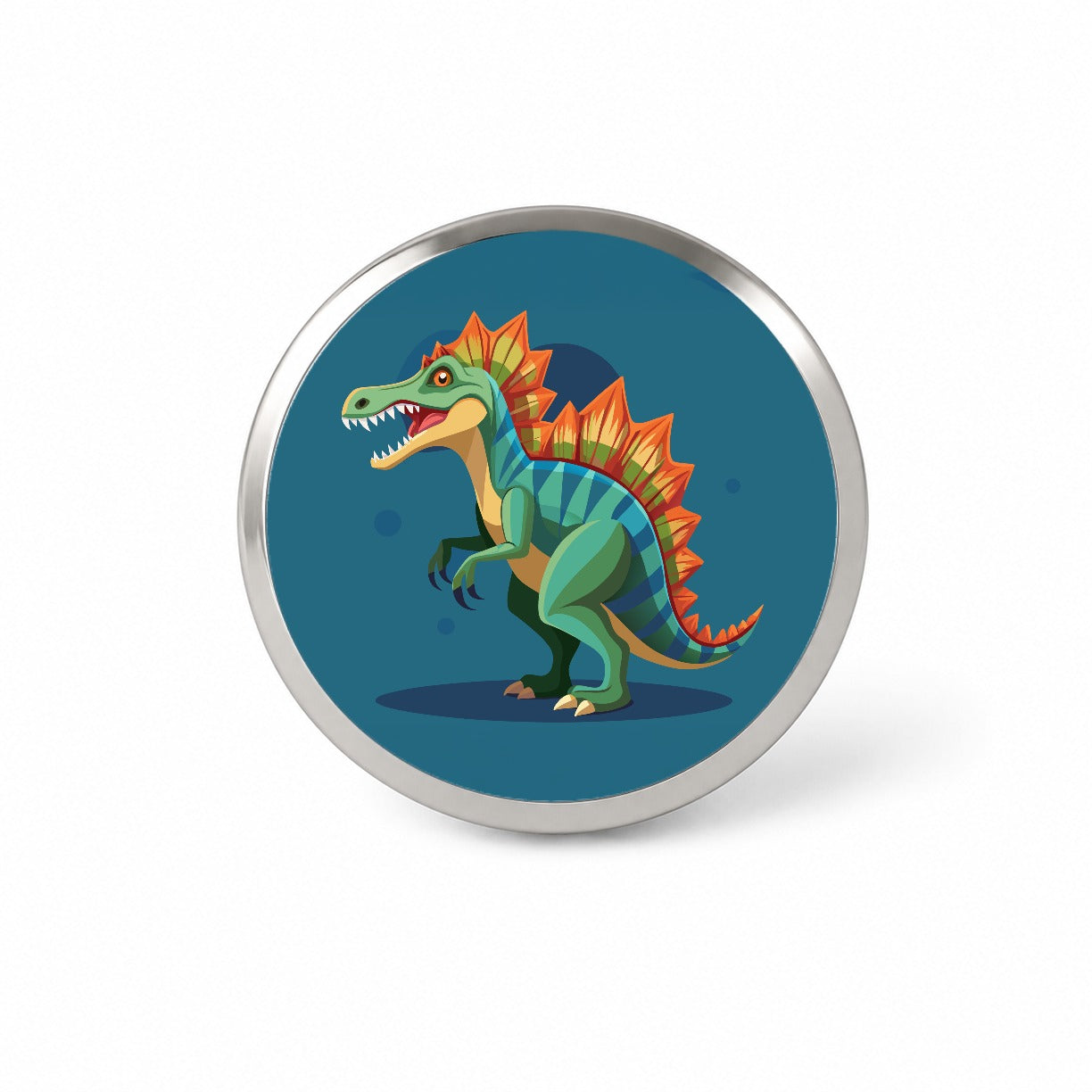 Spinosaurus Dinosaur Novelty Hat Backpack Lapel Pin