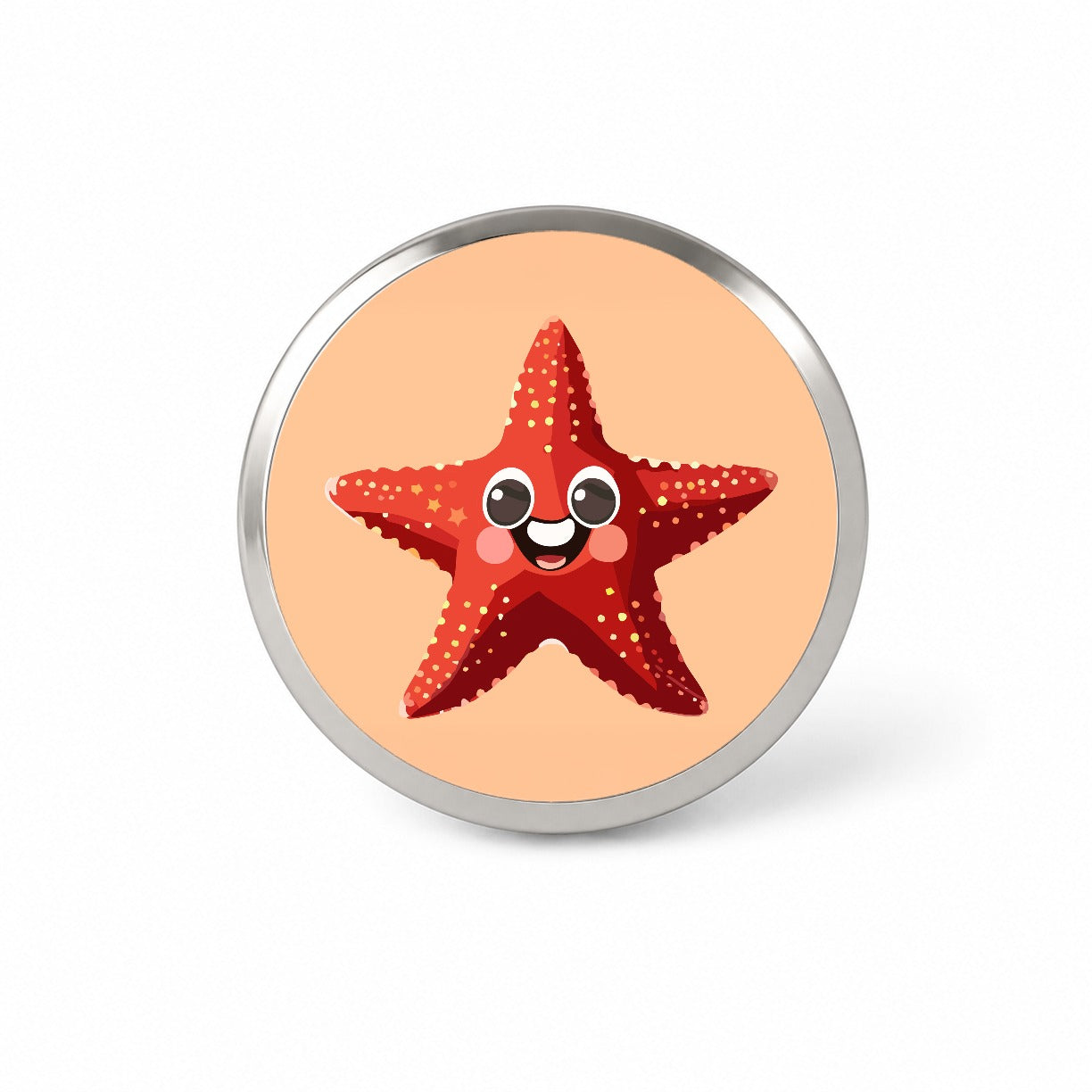 Starfish Star Fish Ocean Animal Funny Novelty Hat Backpack Lapel Pin