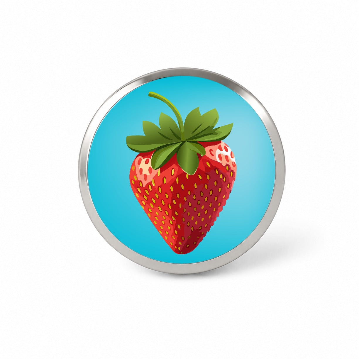 Strawberry Fruit Novelty Hat Backpack Lapel Pin