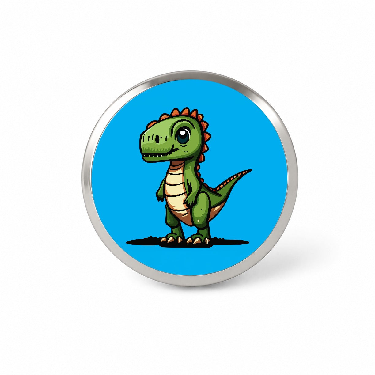 T-Rex Tyrannosaurus Dinosaur Cute Novelty Hat Backpack Lapel Pin