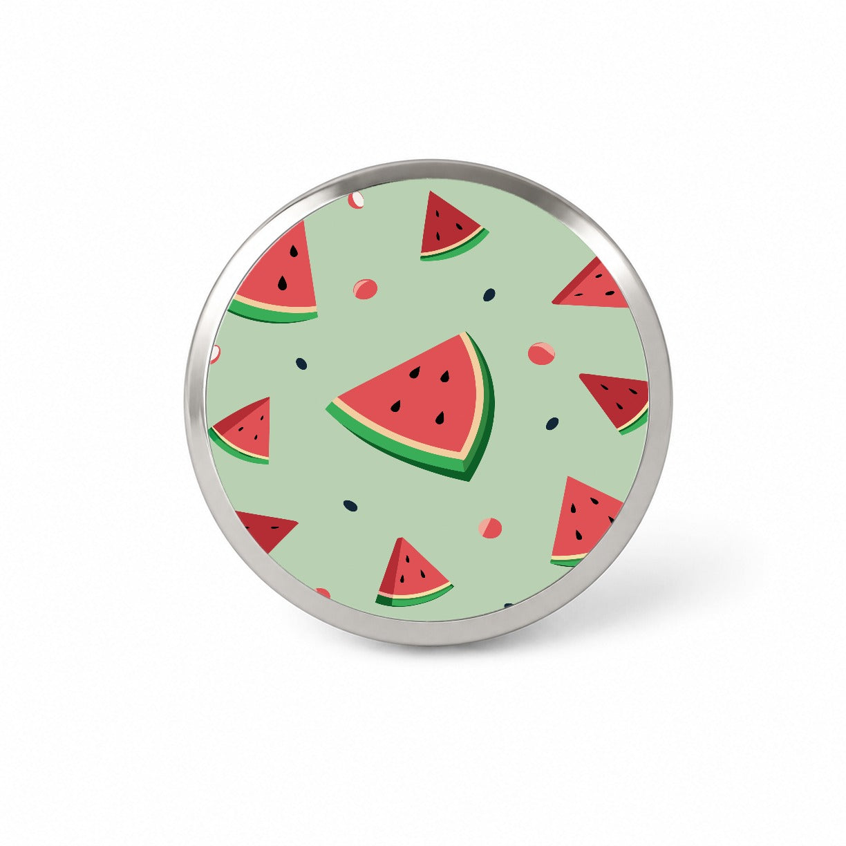 Watermelon Scattered Fruit Novelty Hat Backpack Lapel Pin