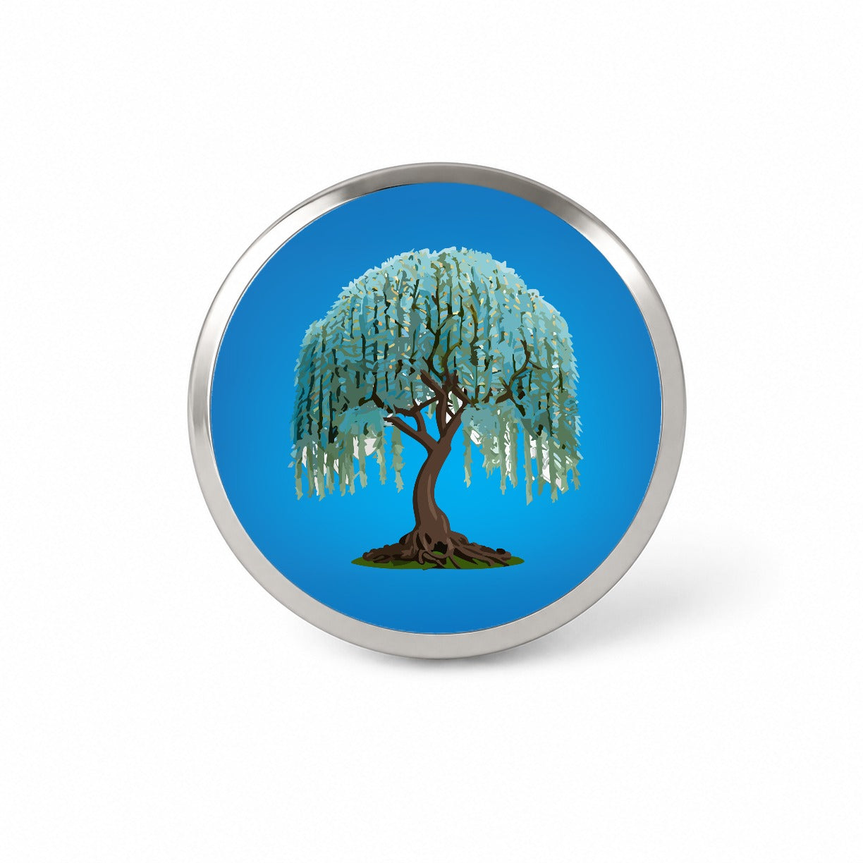 Weeping Willow Tree Novelty Hat Backpack Lapel Pin