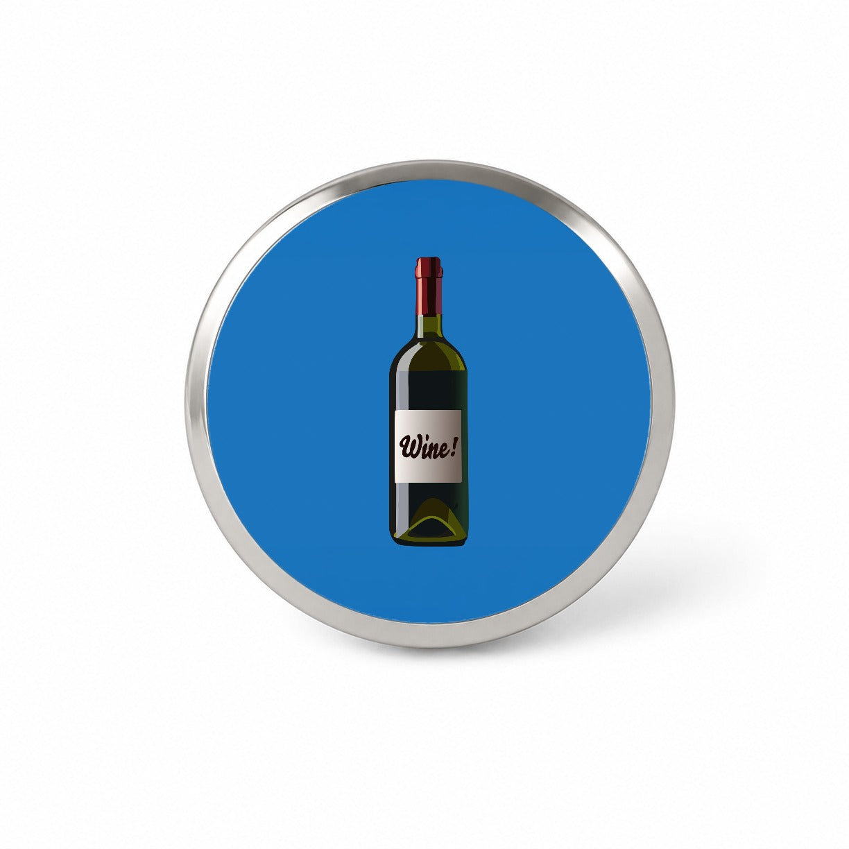 Wine Bottle Novelty Hat Backpack Lapel Pin