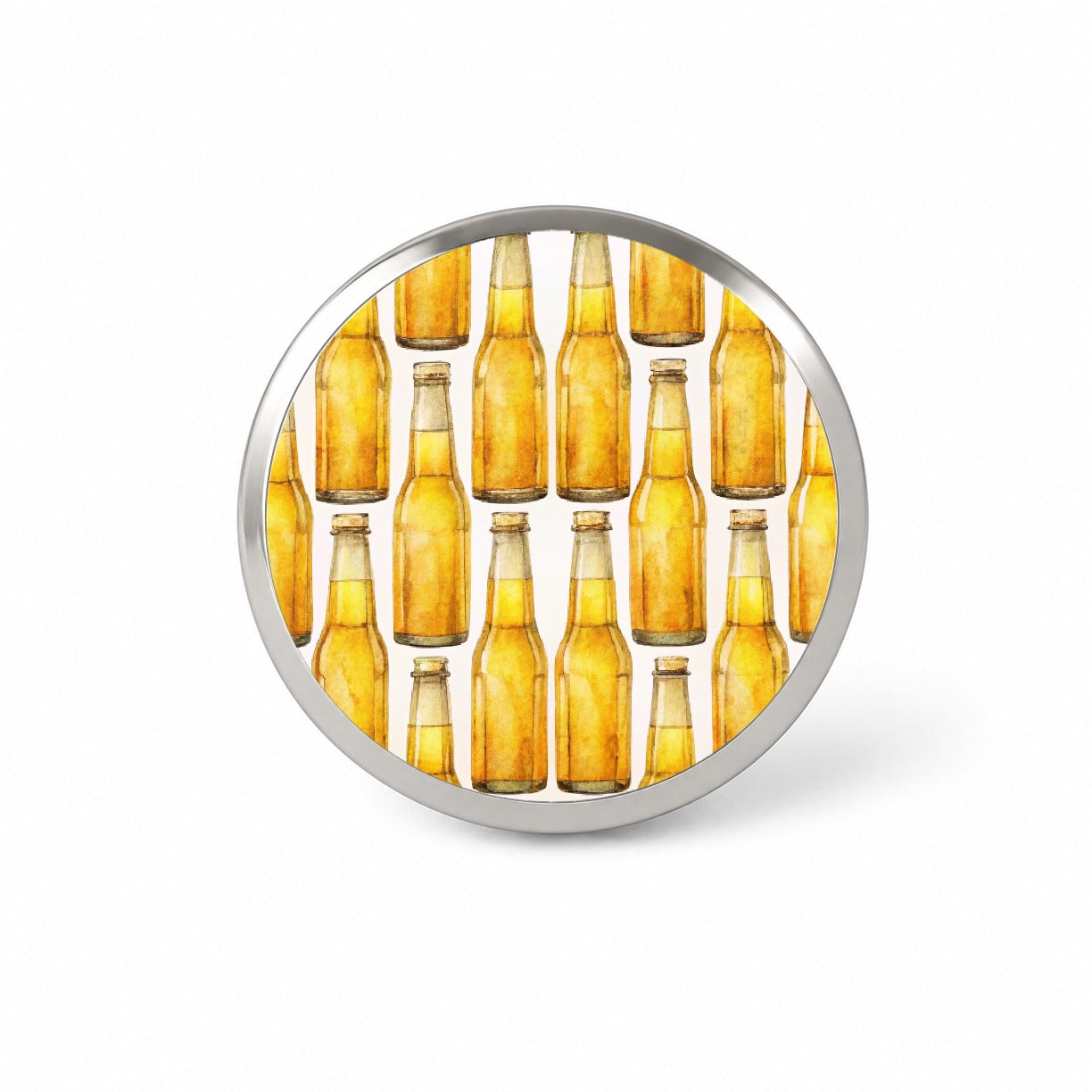 Bunch Of Beer Bottles Novelty Hat Backpack Lapel Pin