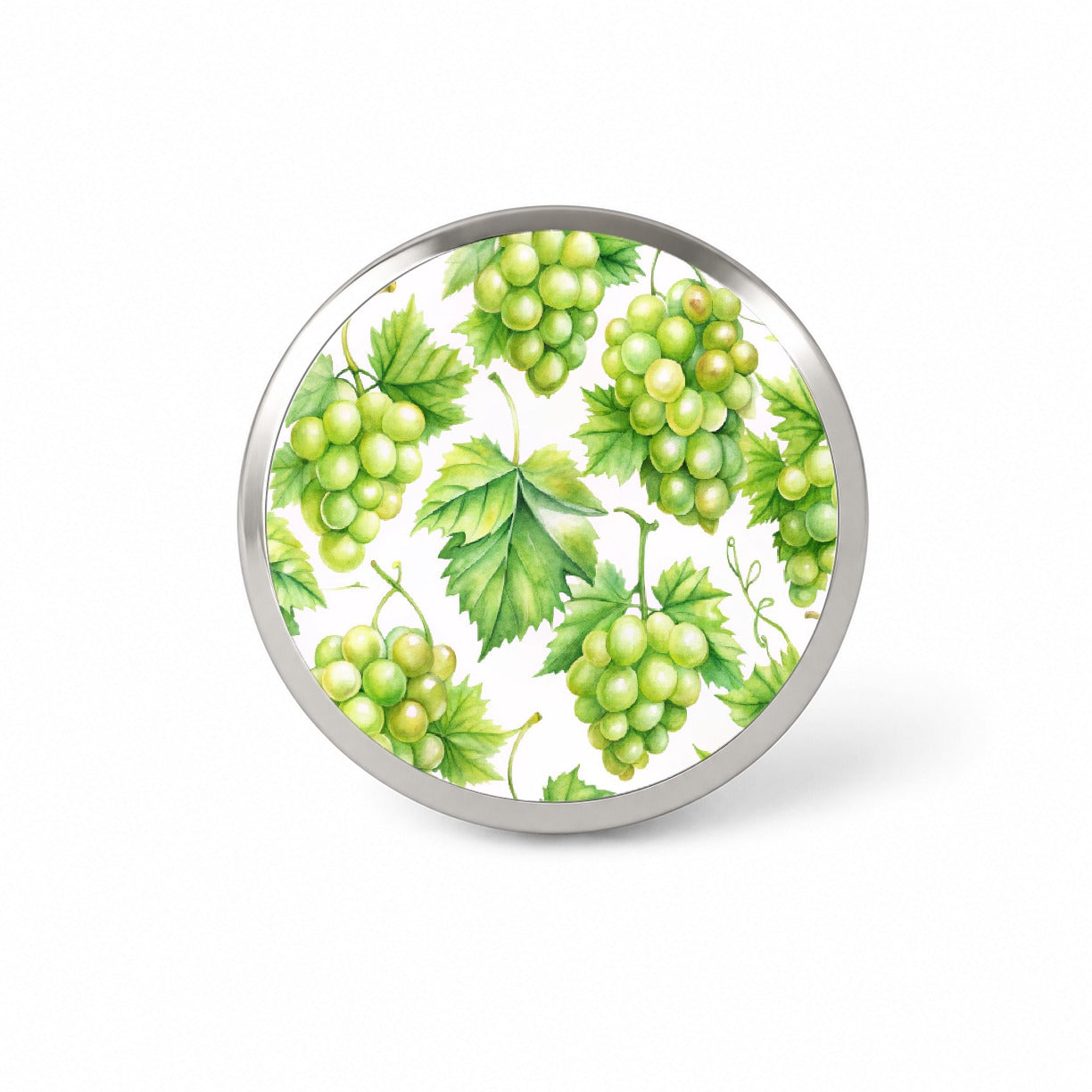 Bunches Of Green Grapes Novelty Hat Backpack Lapel Pin