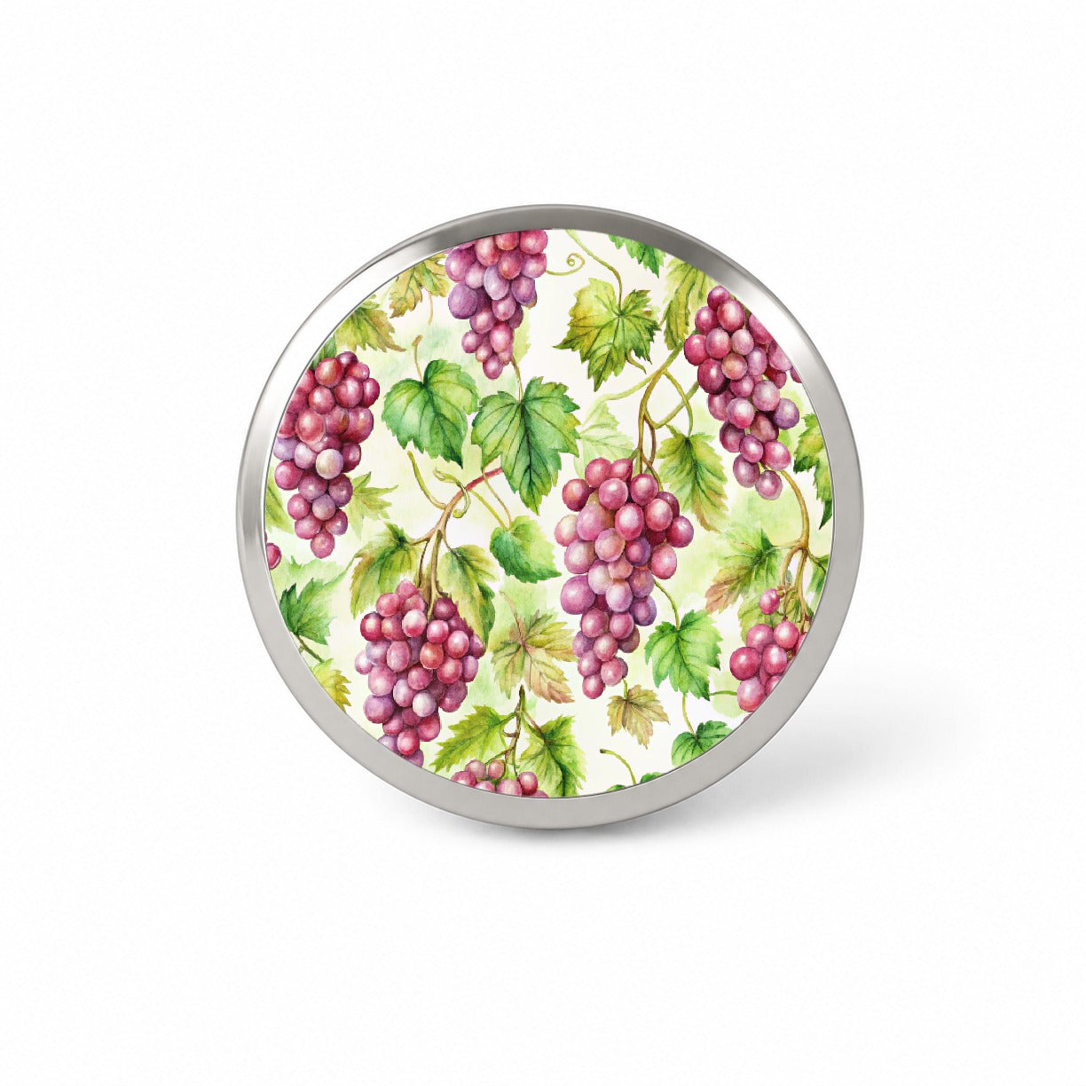 Bunches Of Purple Grapes Novelty Hat Backpack Lapel Pin