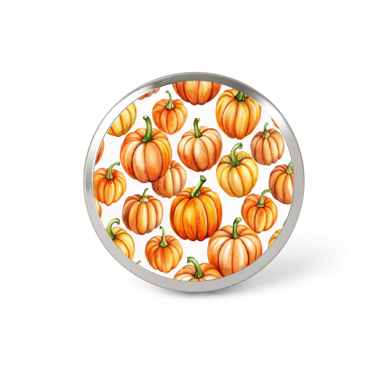 Lots Of Orange Pumpkins Fall Autumn Halloween Novelty Hat Backpack Lapel Pin