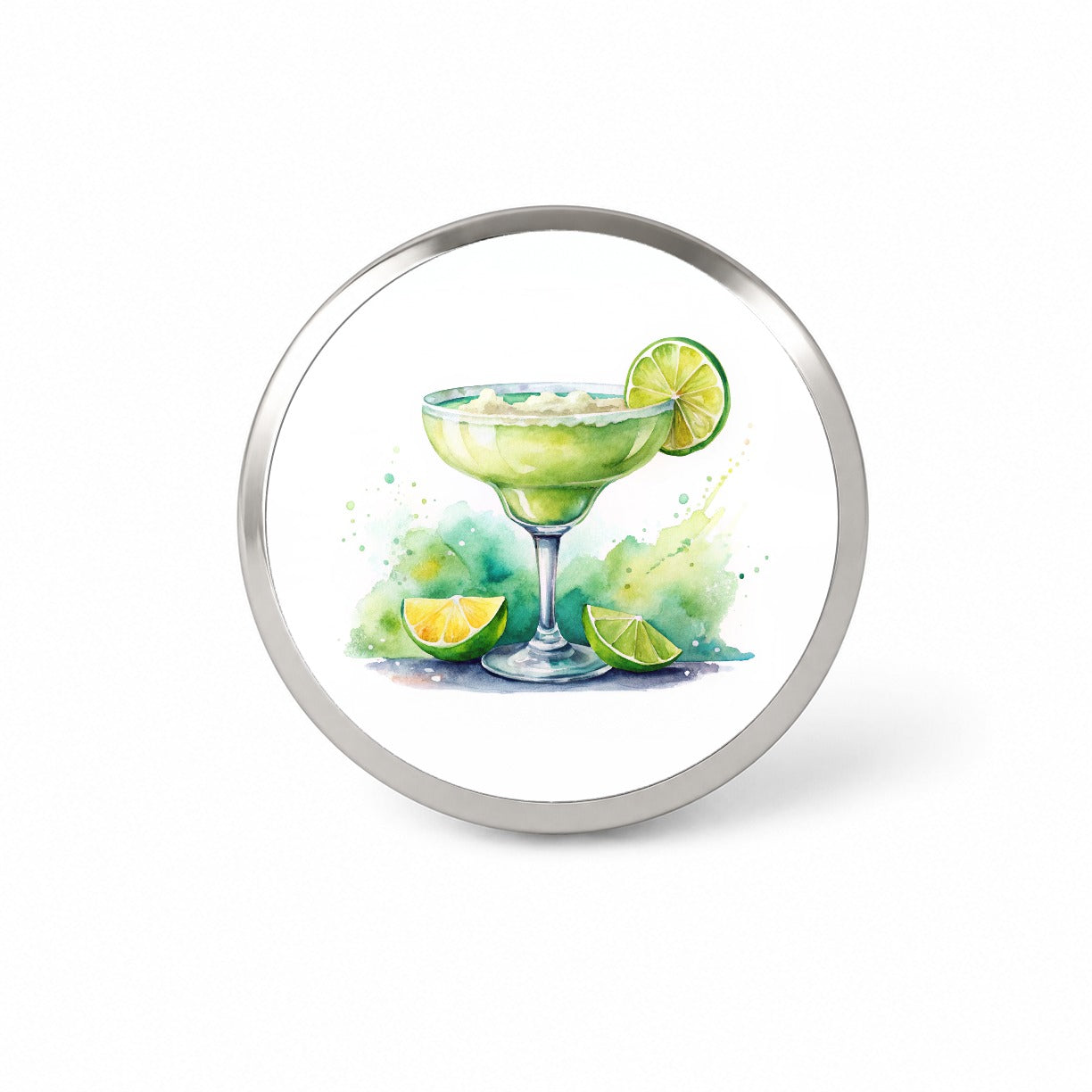 Margarita Green Drink Alcohol Novelty Hat Backpack Lapel Pin