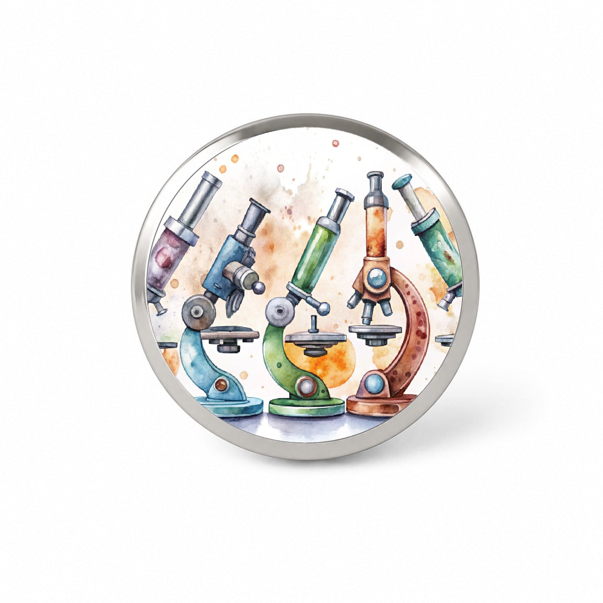 Microscopes Science Scientist Lab Biology Teacher Novelty Hat Backpack Lapel Pin