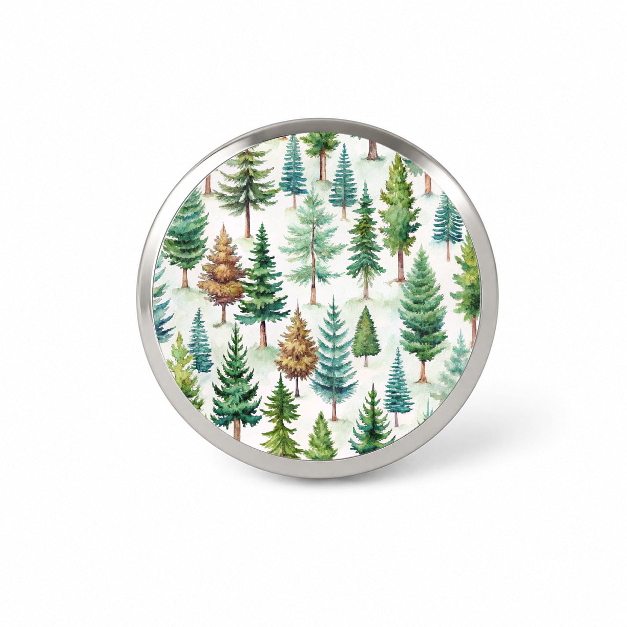 Pine Trees Forest Novelty Hat Backpack Lapel Pin