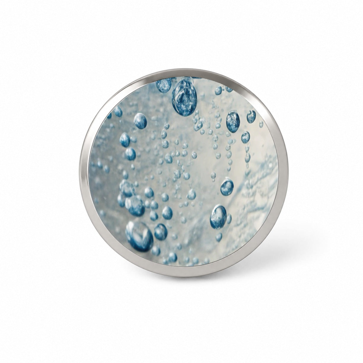 Water Liquid Closeup Funny Novelty Hat Backpack Lapel Pin