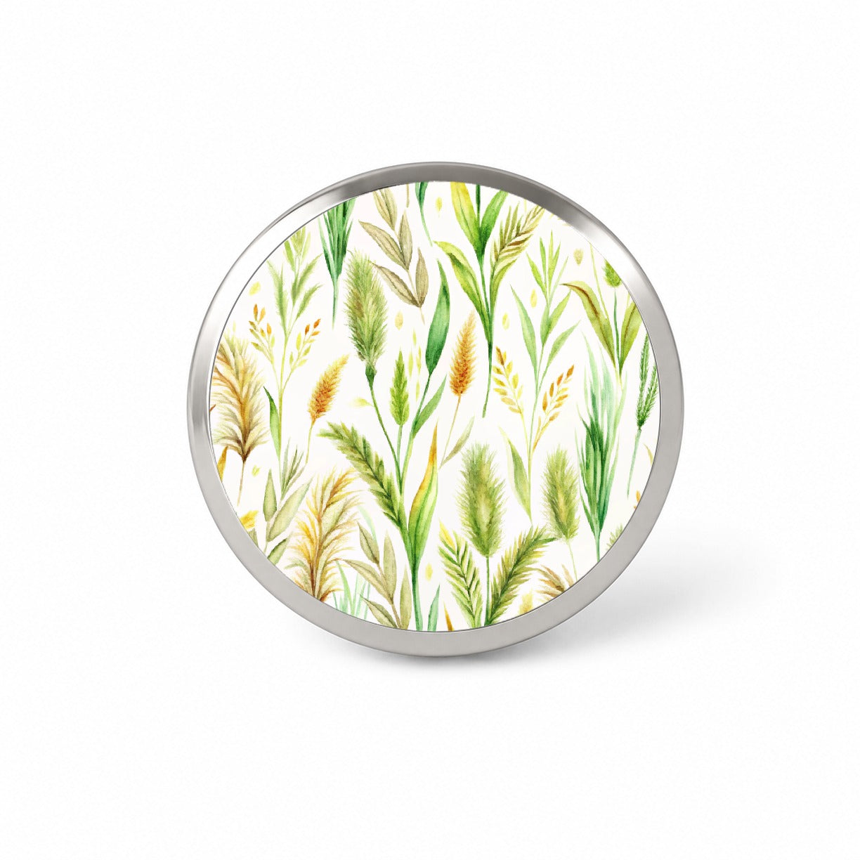 Wild Grasses Novelty Hat Backpack Lapel Pin