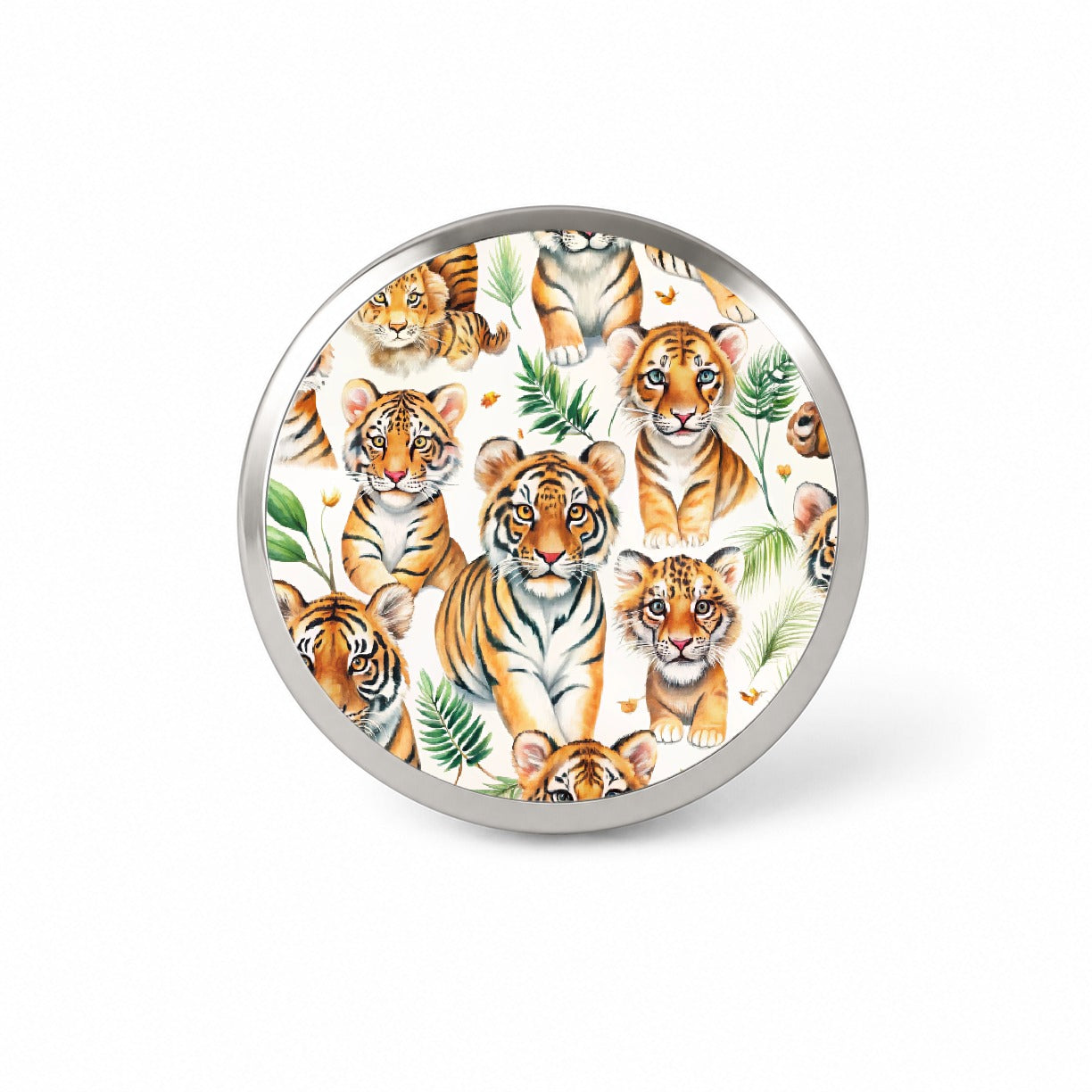 Lots Of Sweet Bengal Tigers Novelty Hat Backpack Lapel Pin