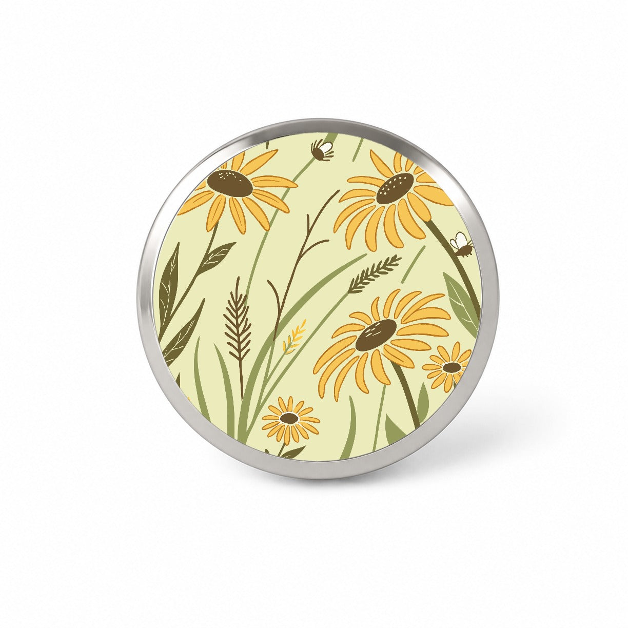 Lovely Sunflowers Novelty Hat Backpack Lapel Pin