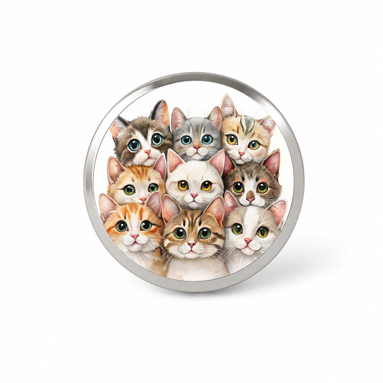 Sweet Javanese Cats Novelty Hat Backpack Lapel Pin