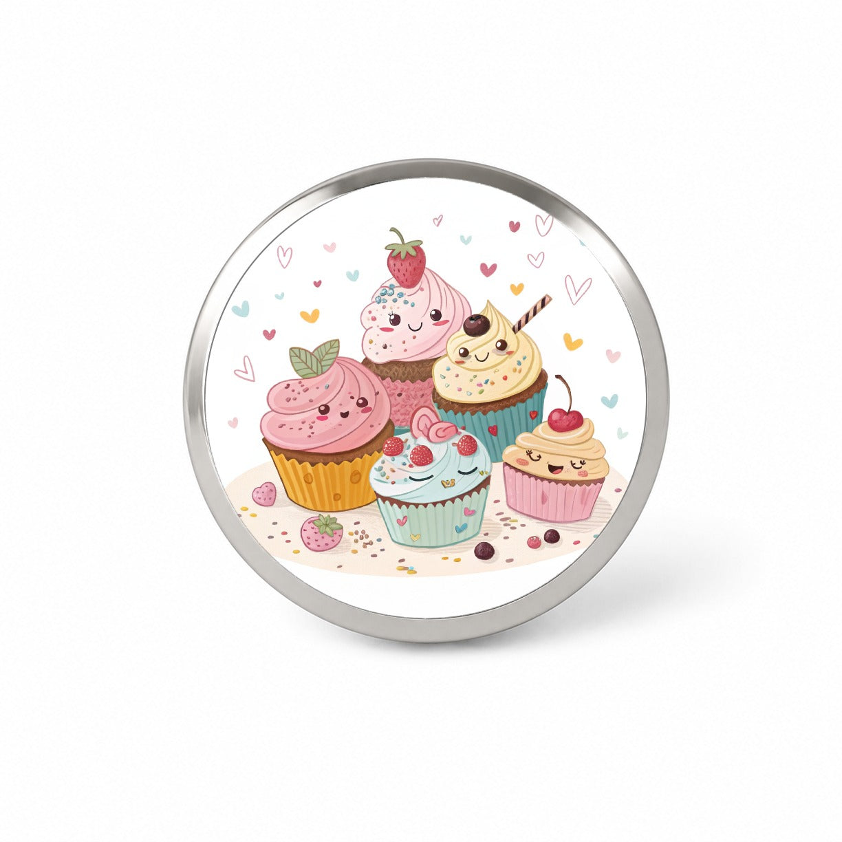 Kawaii Cupcakes Cute Novelty Hat Backpack Lapel Pin