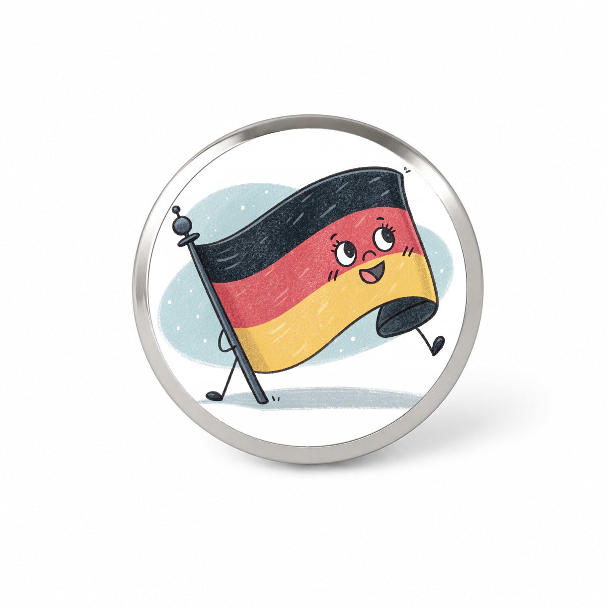 Kawaii Germany Flag Novelty Hat Backpack Lapel Pin
