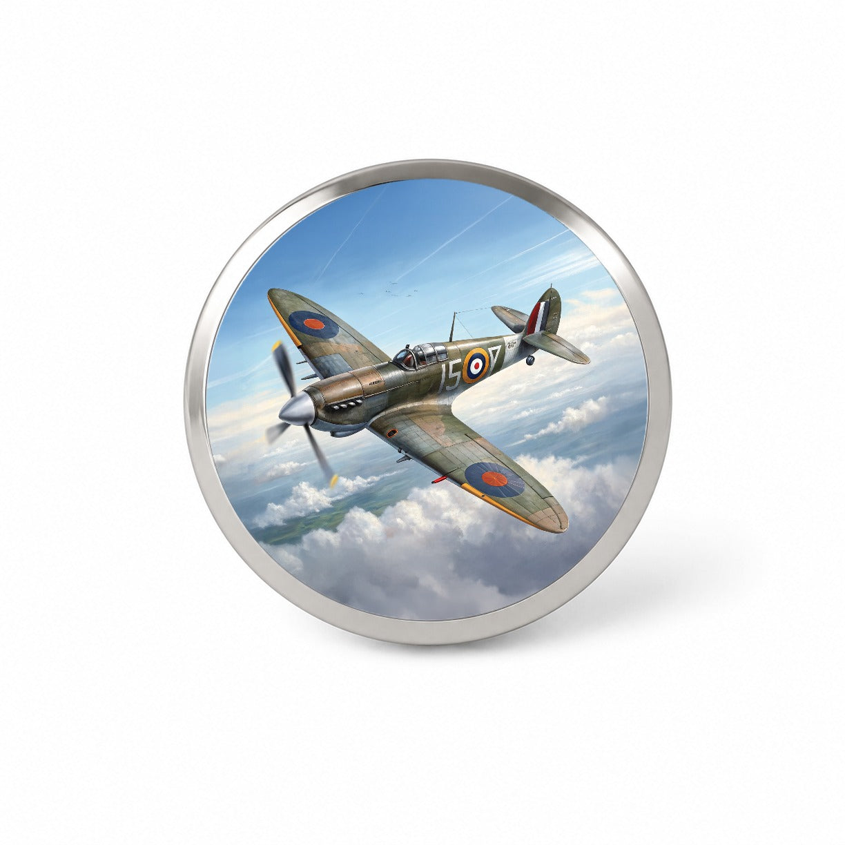 Hawker Hurricane WWII British Fighter Plane Novelty Hat Backpack Lapel Pin