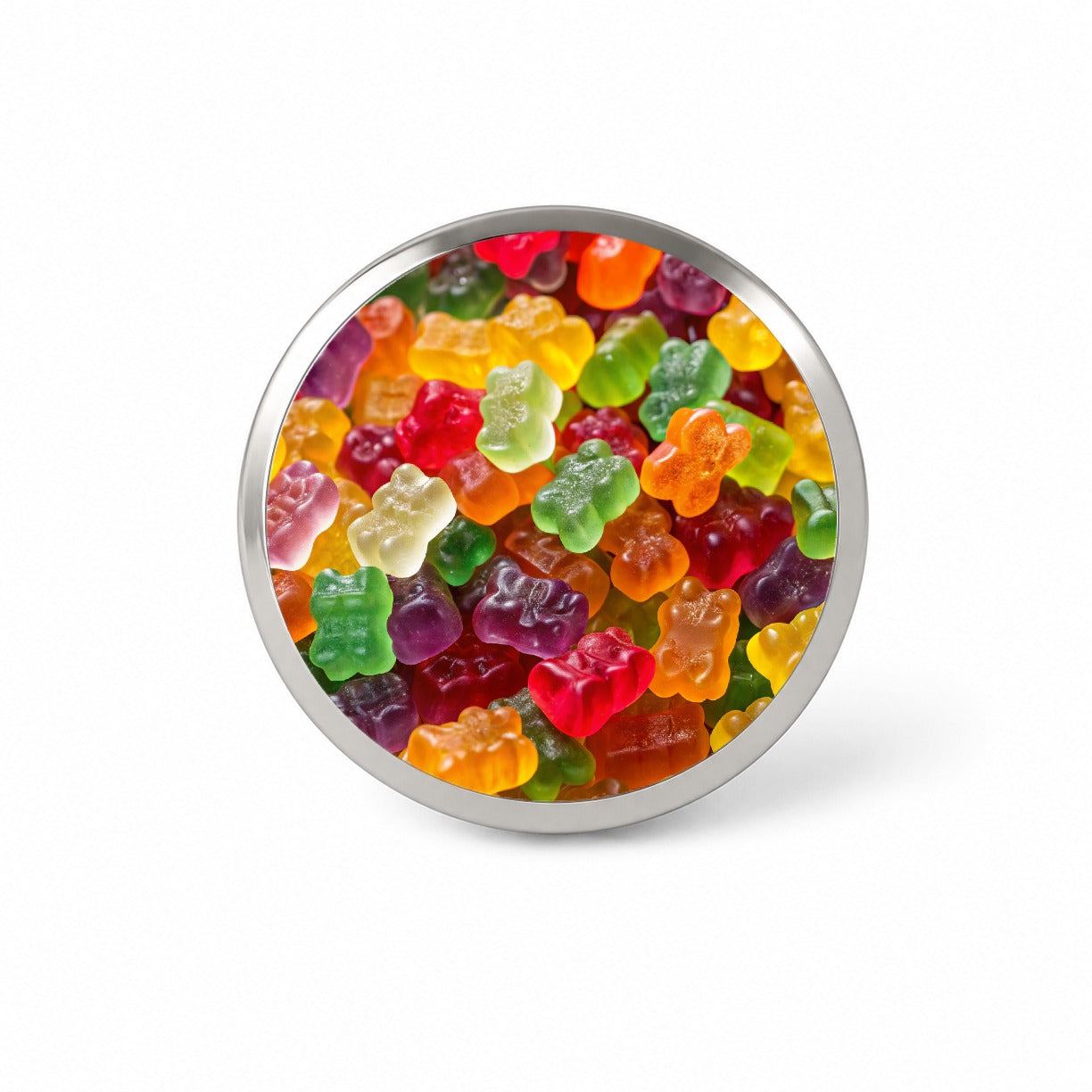 Lots of Gummi Bears Novelty Hat Backpack Lapel Pin