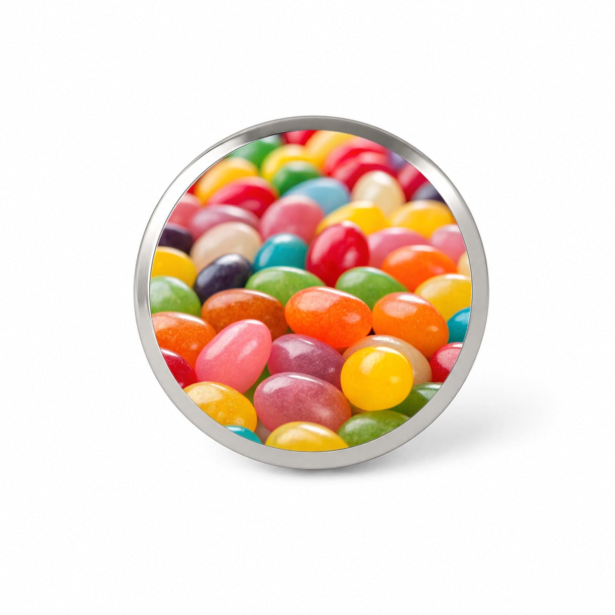 Lots of Jelly Beans Easter Candy Novelty Hat Backpack Lapel Pin
