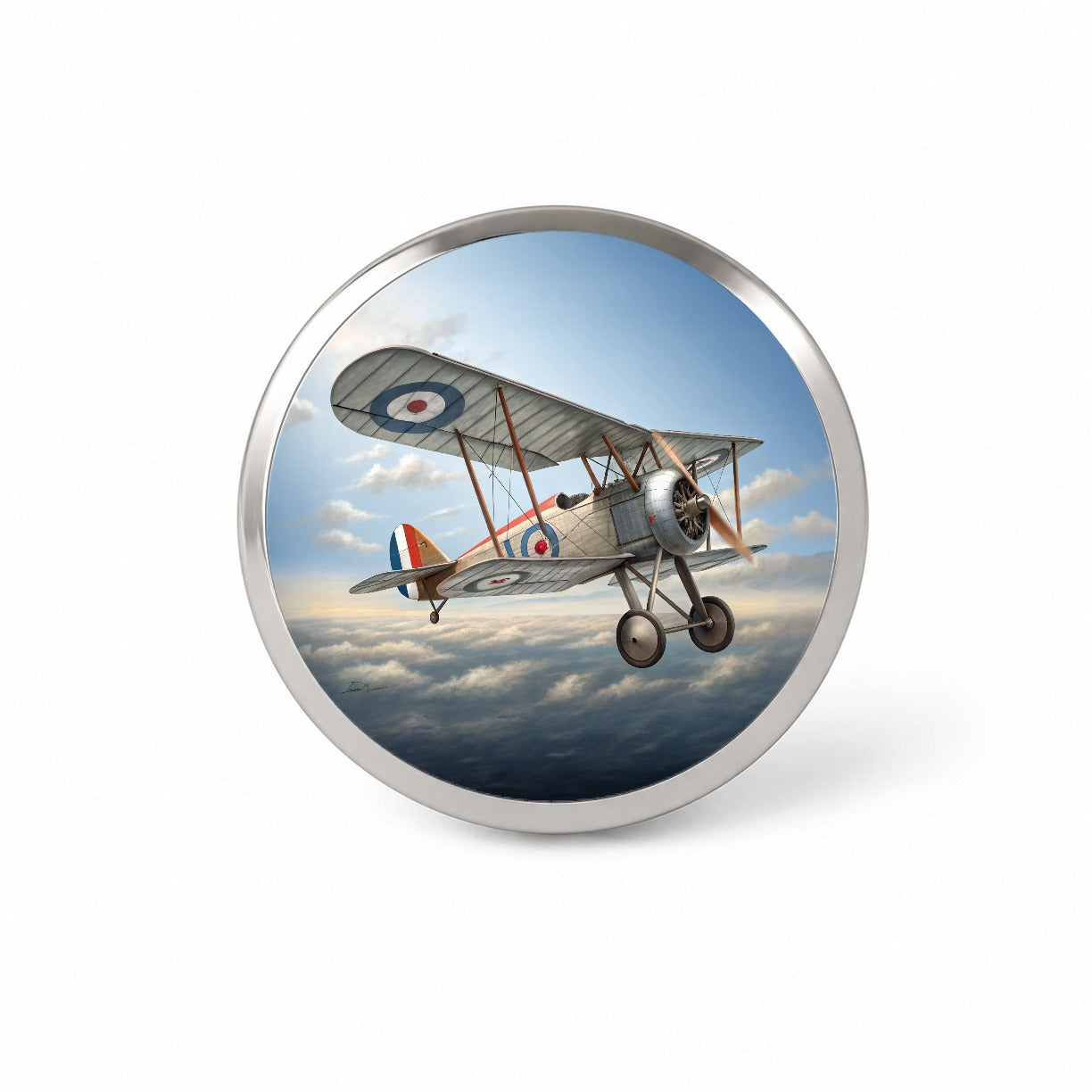 Nieuport 17 WWI French Fighter Plane Novelty Hat Backpack Lapel Pin