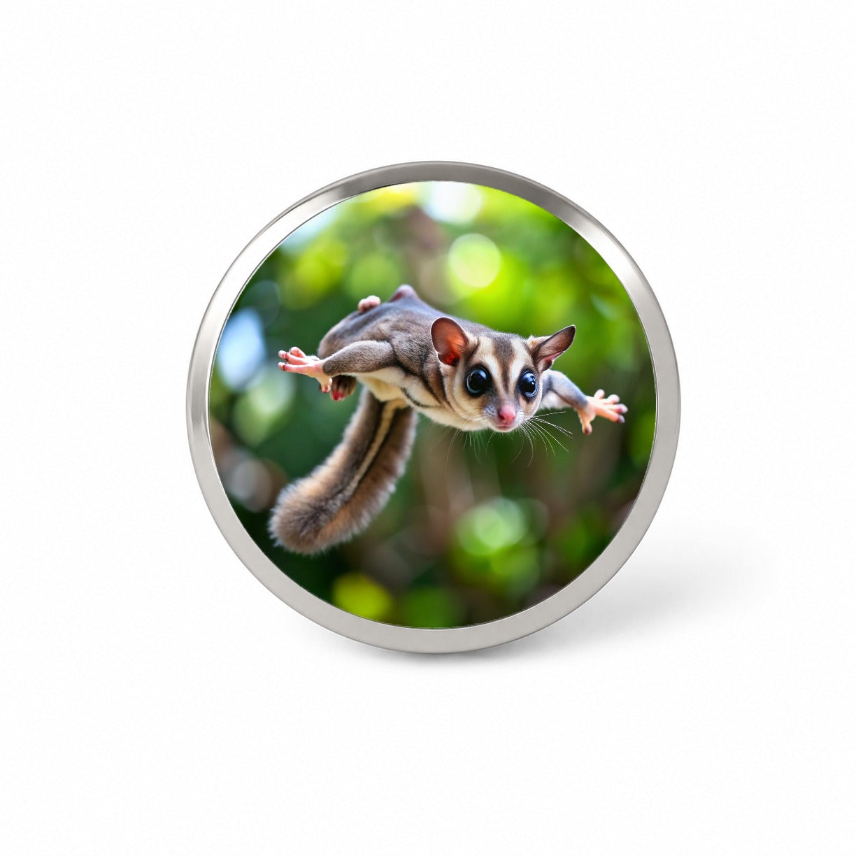 Sugar Glider Flying Gliding Novelty Hat Backpack Lapel Pin