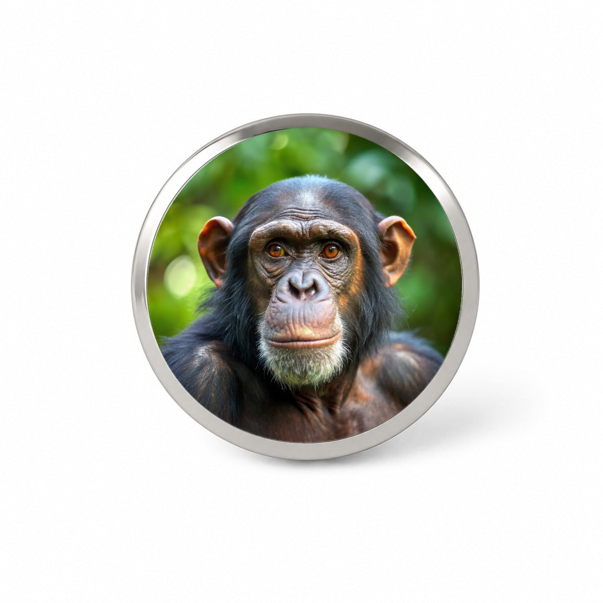 Chimpanzee Monkey Novelty Hat Backpack Lapel Pin