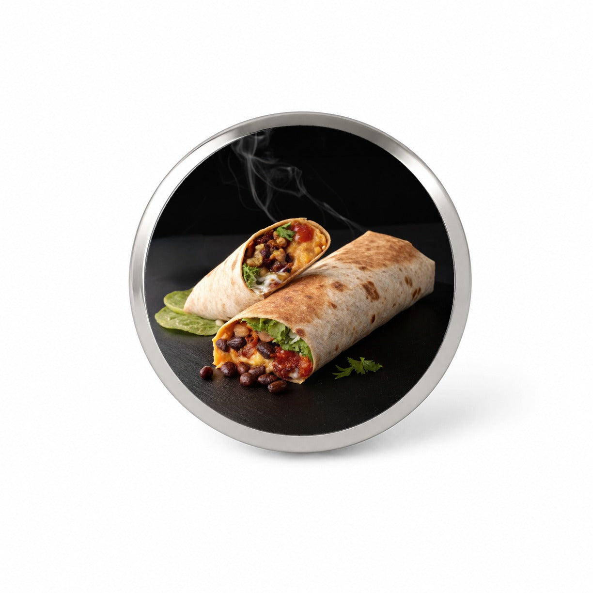 Mexican Burrito Novelty Hat Backpack Lapel Pin