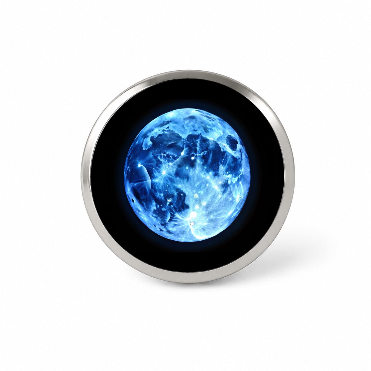 Once in a Blue Moon Novelty Hat Backpack Lapel Pin