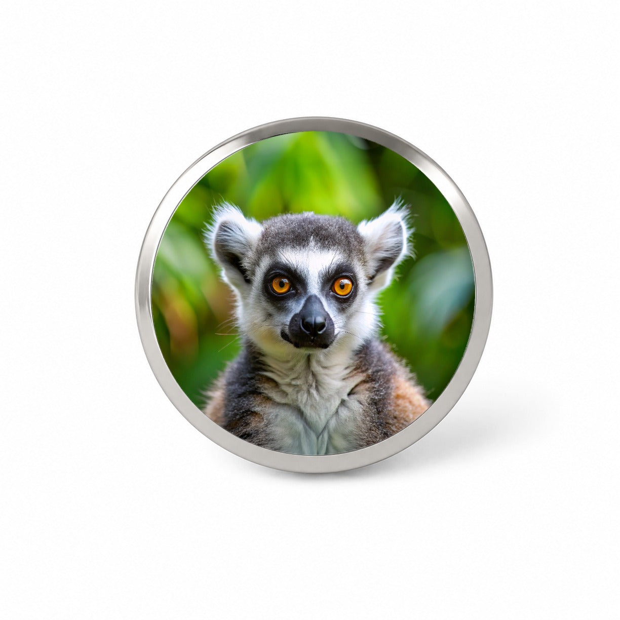 Ring-Tailed Lemur Novelty Hat Backpack Lapel Pin